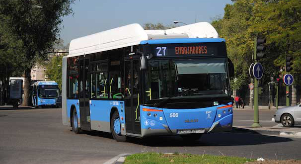 La EMT de Madrid transportó 430 millones de usuarios en 2016