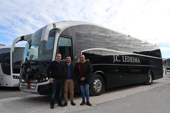 El nuevo autocar de J.C. Ledesma.