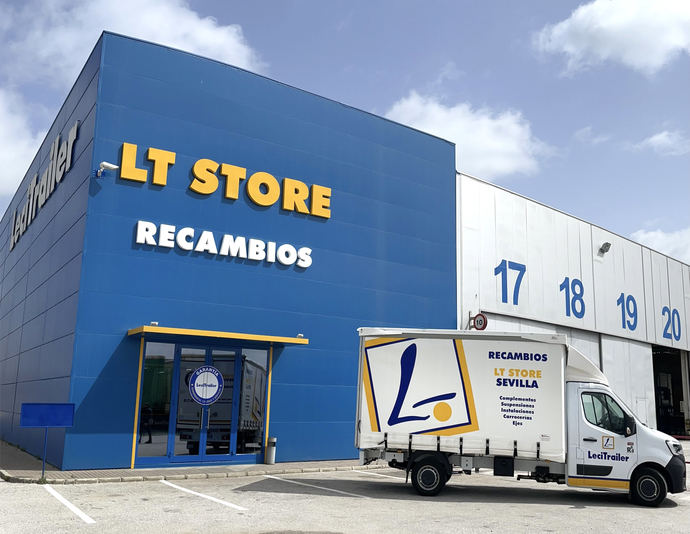 Lecitrailer inaugura su primer LT Store de recambios en la capital andaluza