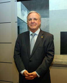 Presidente de la Asociación Española de la Carretera (AEC), Juan Lazcano.