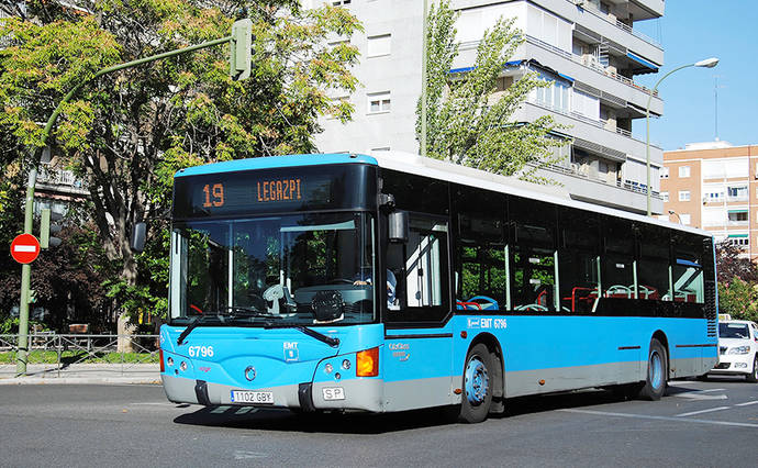 EMT Madrid mejora el servicio en siete de sus líneas