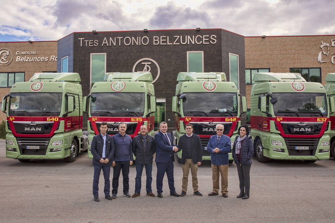 Transportes Belzunces confía en MAN adquiriendo 10 tractoras TGX