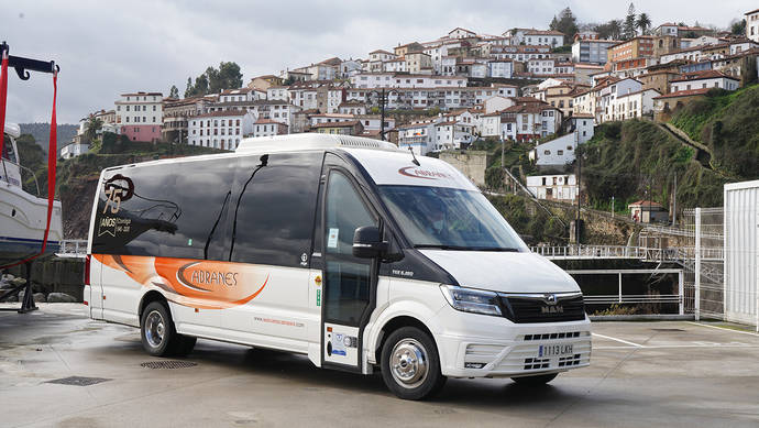 El primer TGE Intercity supera los 20.000 km, en Autocares Cabranes