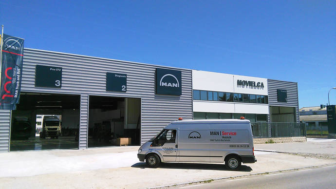 Movielca Aranda, nuevo Truck & Bus Service de MAN