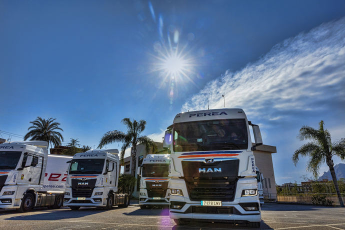 Perea adquiere 100 unidades del MAN TGX