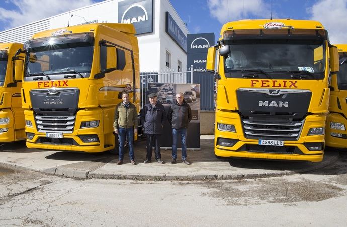 Transportes F&#233;lix reafirma su gran confianza en MAN