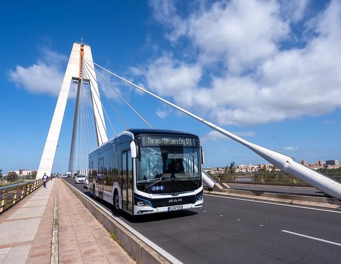Tubasa adquiere siete buses urbanos MAN Lion’s City E 100% eléctricos de 12m