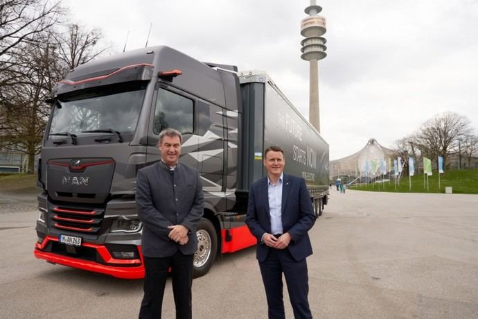 El eTruck de MAN da un nuevo paso hacia su lanzamiento