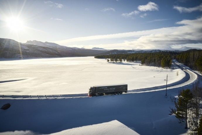 El MAN eTruck supera los -40ºC en su test invernal