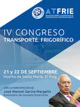 Cartel del IV Congreso Nacional de Transporte Frigorífico.