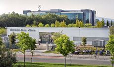 Factoría de Mercedes Benz en Vitoria.