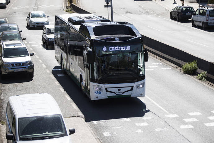 Apoyo de Castrosua a la movilidad sostenible en el transporte público