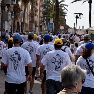 Éxito de la marcha “Por 1 millón de pasos” de Michelin