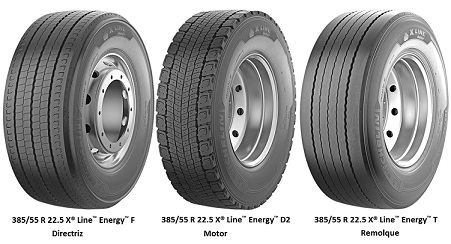Nueva generación de neumáticos de camión Michelin X LINE ENERGY