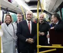 Málaga renueva la flota con 10 megabuses