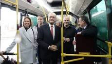Nueva flota MAN en la ciudad de Málaga.