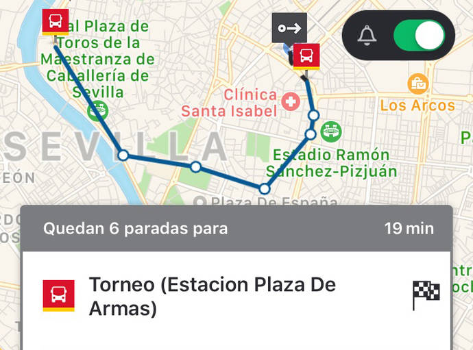 Moovit ofrece información actualizada sobre transporte público en Semana Santa