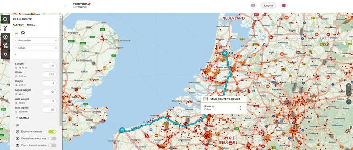 La aplicación MyDrive de TomTom ya se puede usar también en camiones.