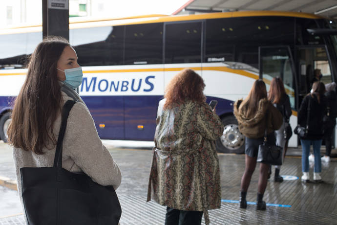 La compañía Monbus certifica su protocolo Covid, con Aenor