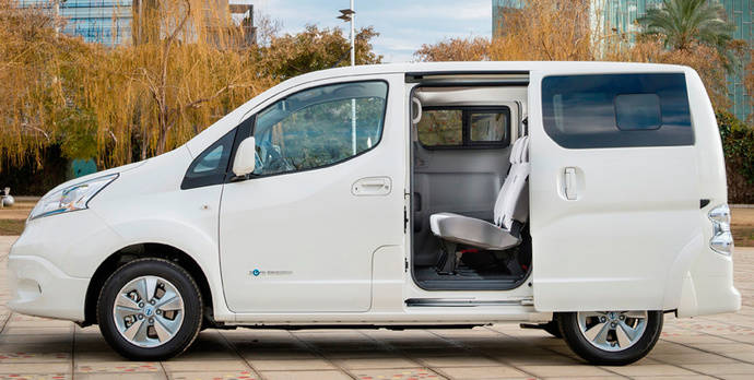 Nueva furgoneta Nissan e-NV200 con mayor autonomía