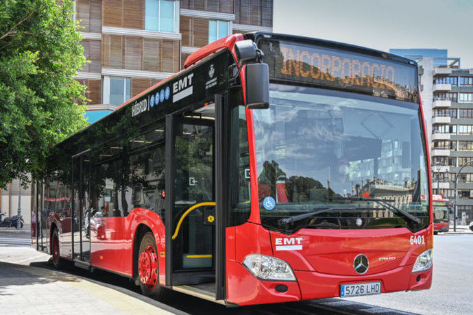 Los viajeros de EMT Valencia crecen un 12% con las nuevas líneas al centro
