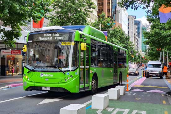 Nuevos 152 autobuses eléctricos producidos en Nueva Zelanda