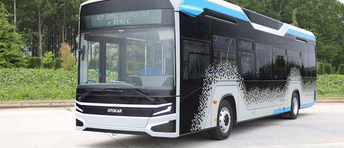 Otokar lanza la versión eléctrica del Kent C durante el Summit