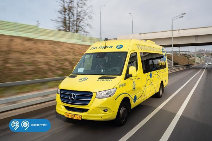 Autobuses equipados con tecnología On the Way en Moscú