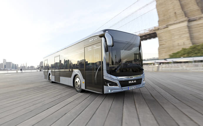 MAN entrega más de 50 autobuses Lion's City E al aeropuerto de Schiphol