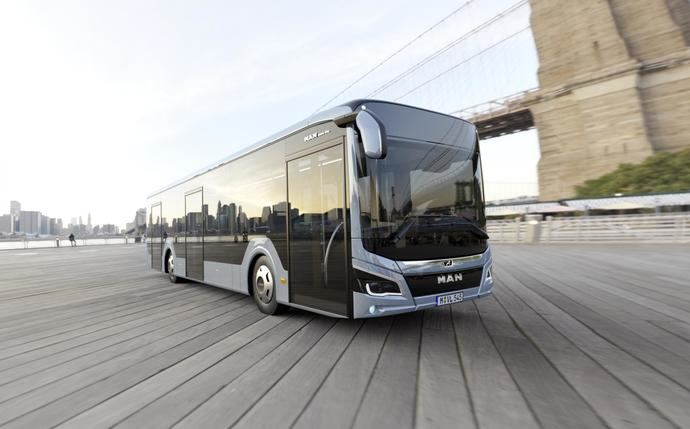 El Aeropuerto de Múnich incorpora 49 autobuses eléctricos de MAN