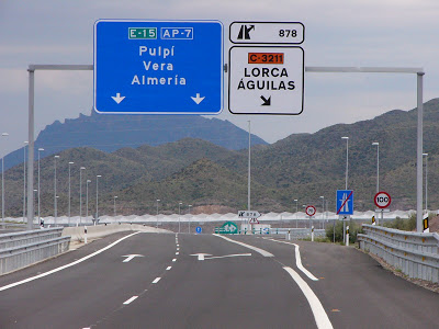 Fomento asume la gestión de las autopistas AP-7 Cartagena-Vera y AP-7 Circunvalación de Alicante