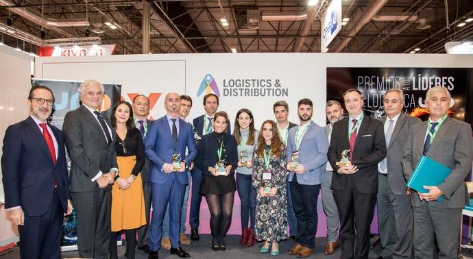 Ganadores de los Premios Líderes de la Logística 2019.