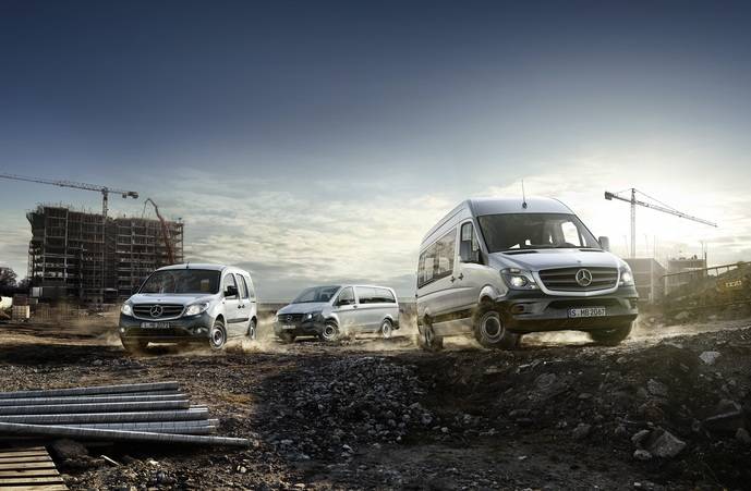 Mercedes-Benz Vans logra un récord de más furgonetas vendidas con 321.000 vehículos en 2015