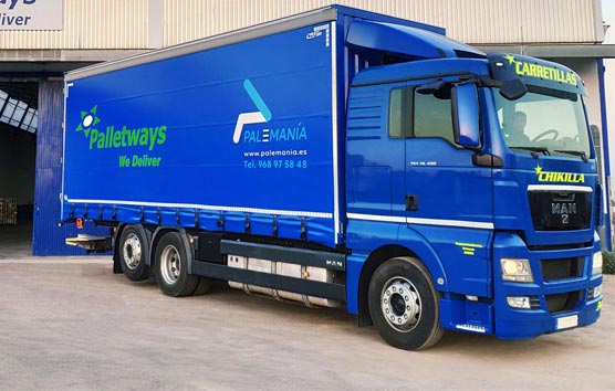 Palletways incorpora Palemania para operar en la Región de Murcia