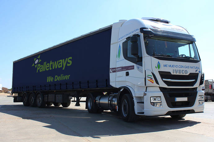 Palletways añade la tecnología GLP para rutas con Sevilla y Extremadura