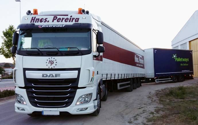 Palletways incorpora dos nuevos Megacamiones en dos de sus rutas