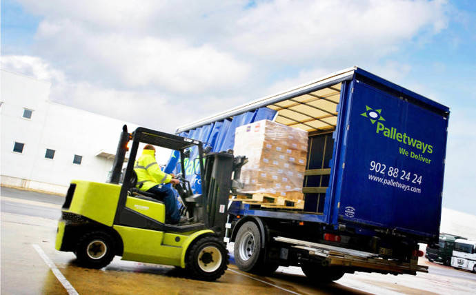 Palletways Iberia logra superar la cifra de los 4.000 palés diarios