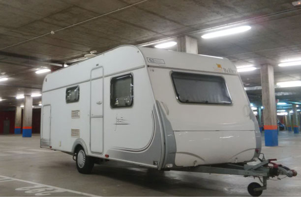 EMT Madrid abre el primer parking público para caravanas