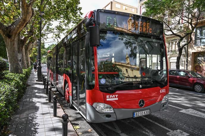 EMT Valencia cierra septiembre con 5,7 millones de usuarios, la mejor del año