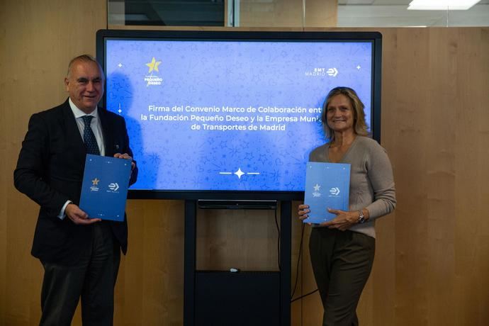 EMT Madrid colaborará con la Fundación Pequeño Deseo