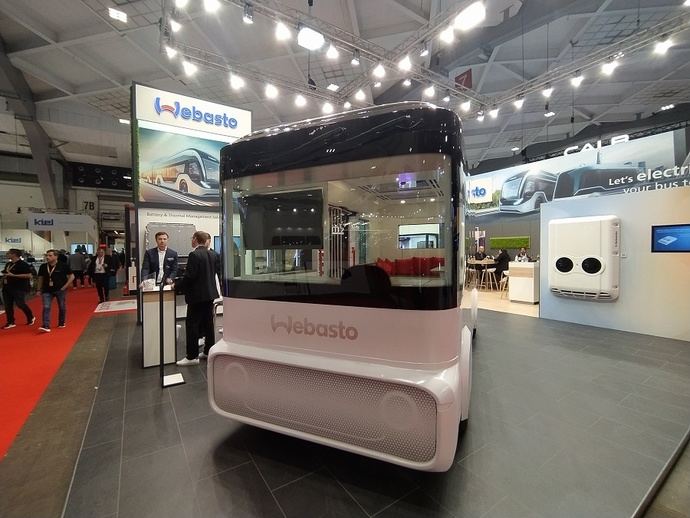 Webasto presenta en Busworld 2023 los nuevos componentes de la serie HVH