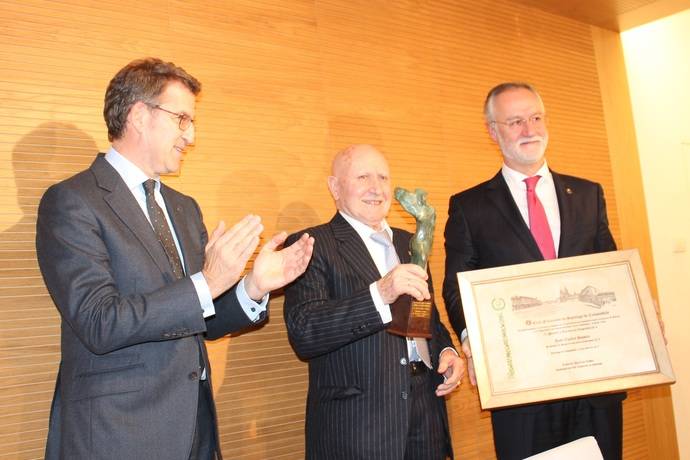 Recogida del Premio Excelencia Empresarial.