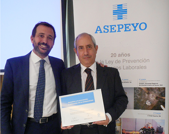 Azkar Dachser es premiada por su eficiente gestión en la prevención de riesgos laborales