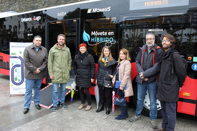 El nuevo autobús urbano para la ciudad de Lugo.