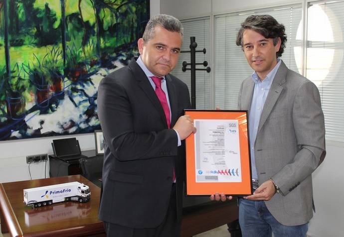 Primafrio refuerza su certificación agroalimentaria con norma IFS Logistics