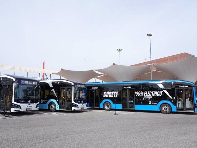 EMT Málaga incorporará 13 midibuses 100% eléctricos