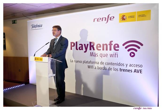 Renfe presenta su WiFi en trenes AVE, único y pionero en el mundo