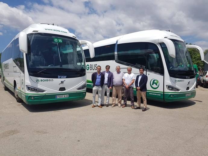 La empresa mallorquina Roig Bus renueva su flota de cara a la temporada veraniega