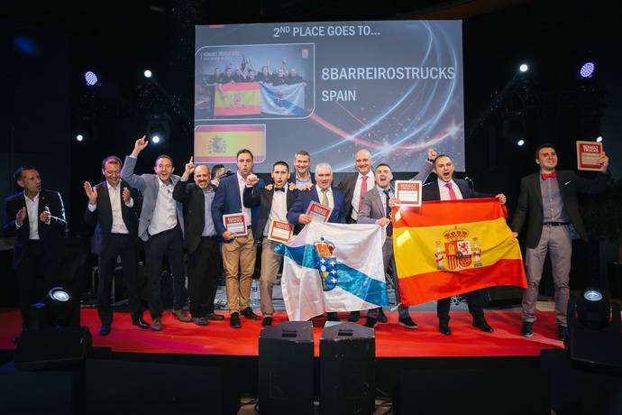 Equipo español, 2º del mundo en gran desafío postventa de Renault Trucks