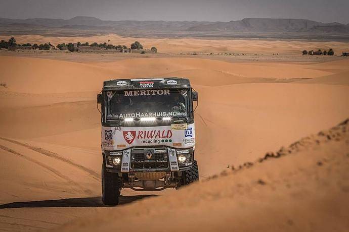 Tres camiones de Renault Trucks participan en el Rally Dakar 2018